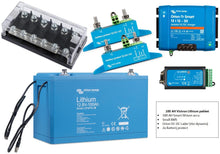 Afbeelding in Gallery-weergave laden, Van loodaccu naar Victron smart Lithium 12,8V/200Ah LiFePO4 (Camper, Boot,Bus)
