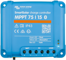 Afbeelding in Gallery-weergave laden, Victron 175W zonnepaneel met SmartSolar 75/15 laadregelaar

